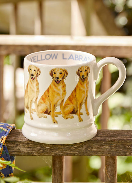 Yellow Labrador 1/2 Pint Mug