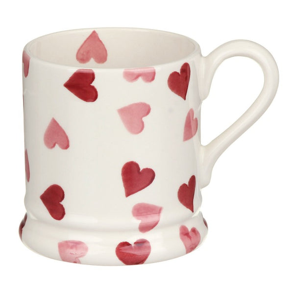 PINK HEARTS 1/2 PINT MUG