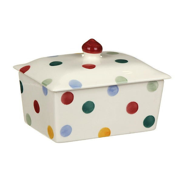 POLKA DOT SMALL BUTTER DISH