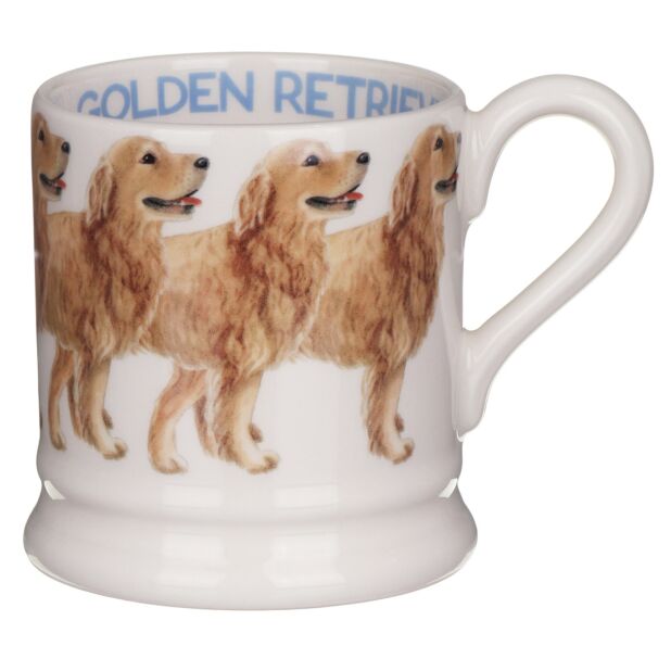 Golden Retriever Half Pint Mug