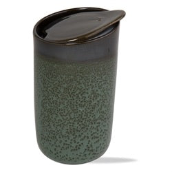 Speckled Reactive Glaze Travel Mug